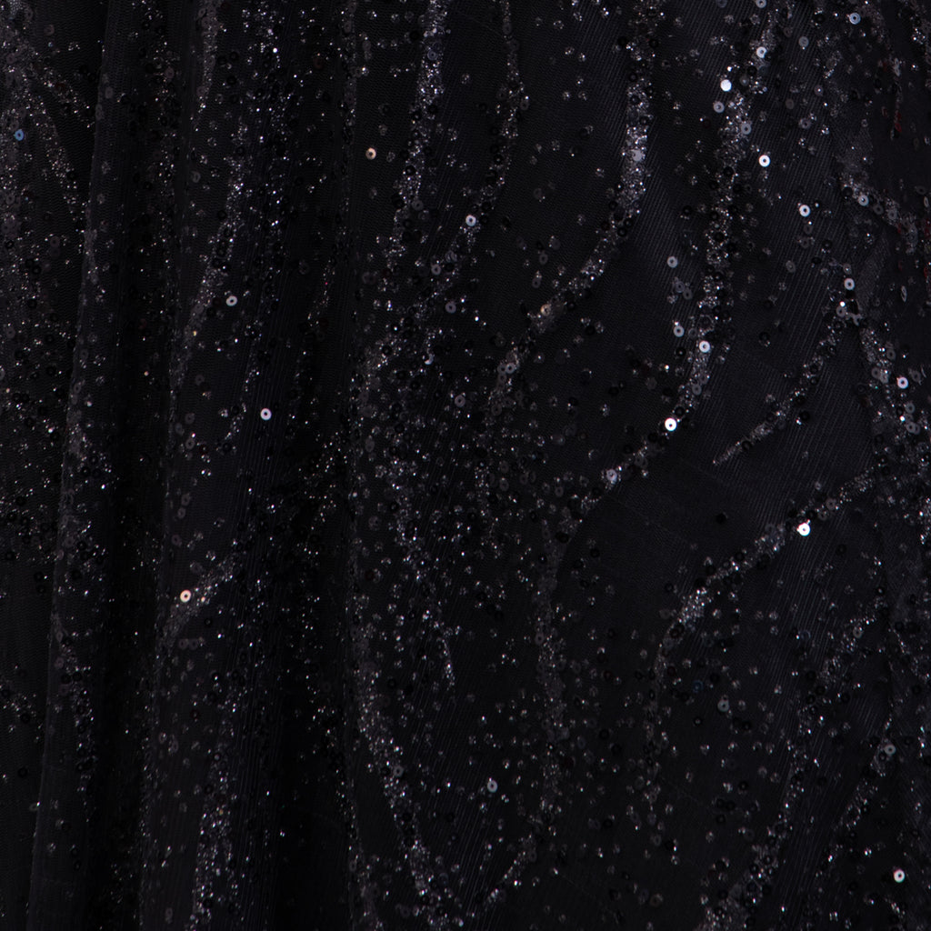 Alma Negro con Lentejuelas