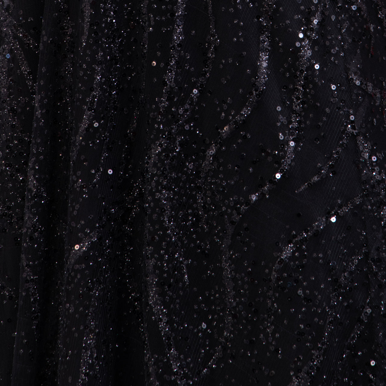 Alma Negro con Lentejuelas