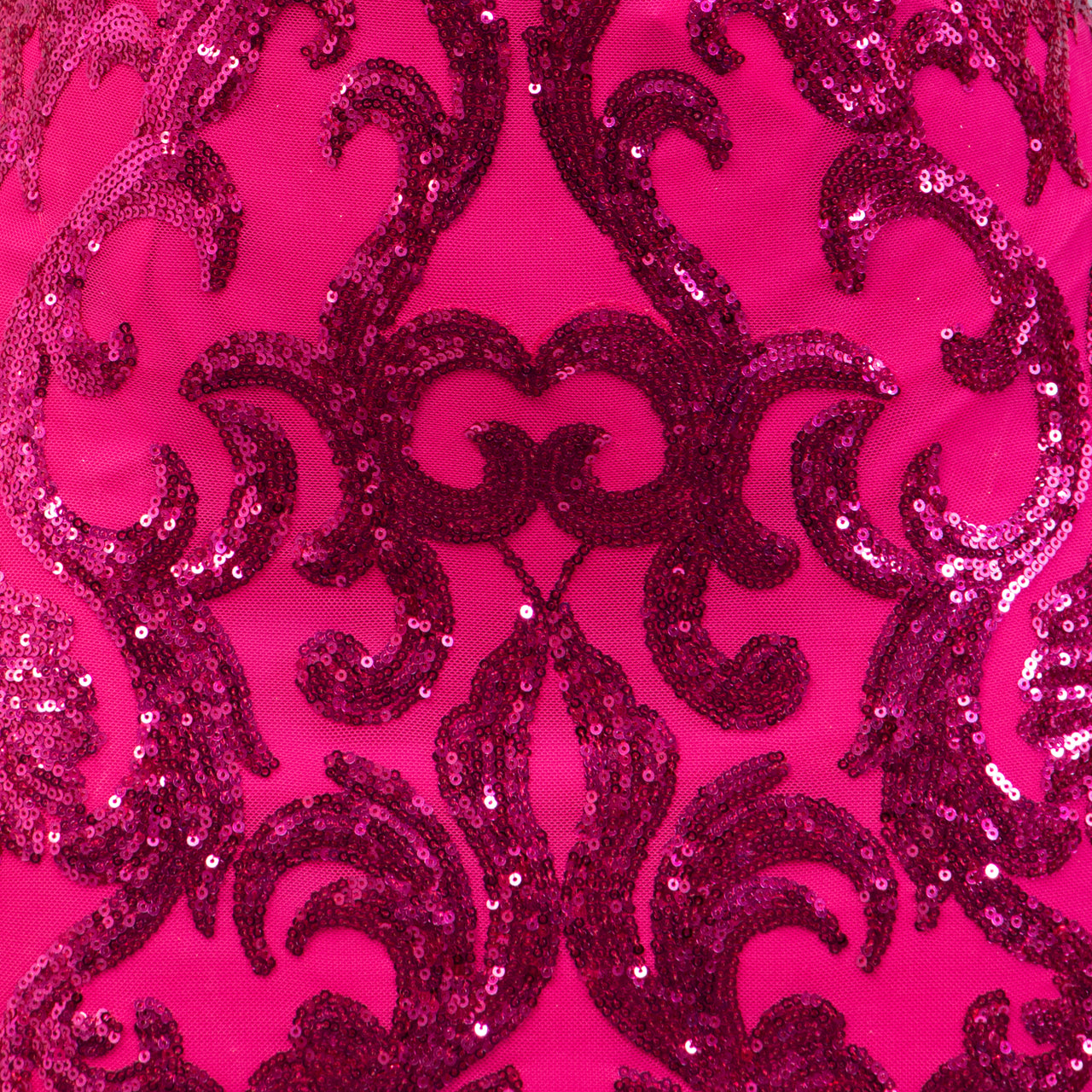 Rocío Rosa con Lentejuelas