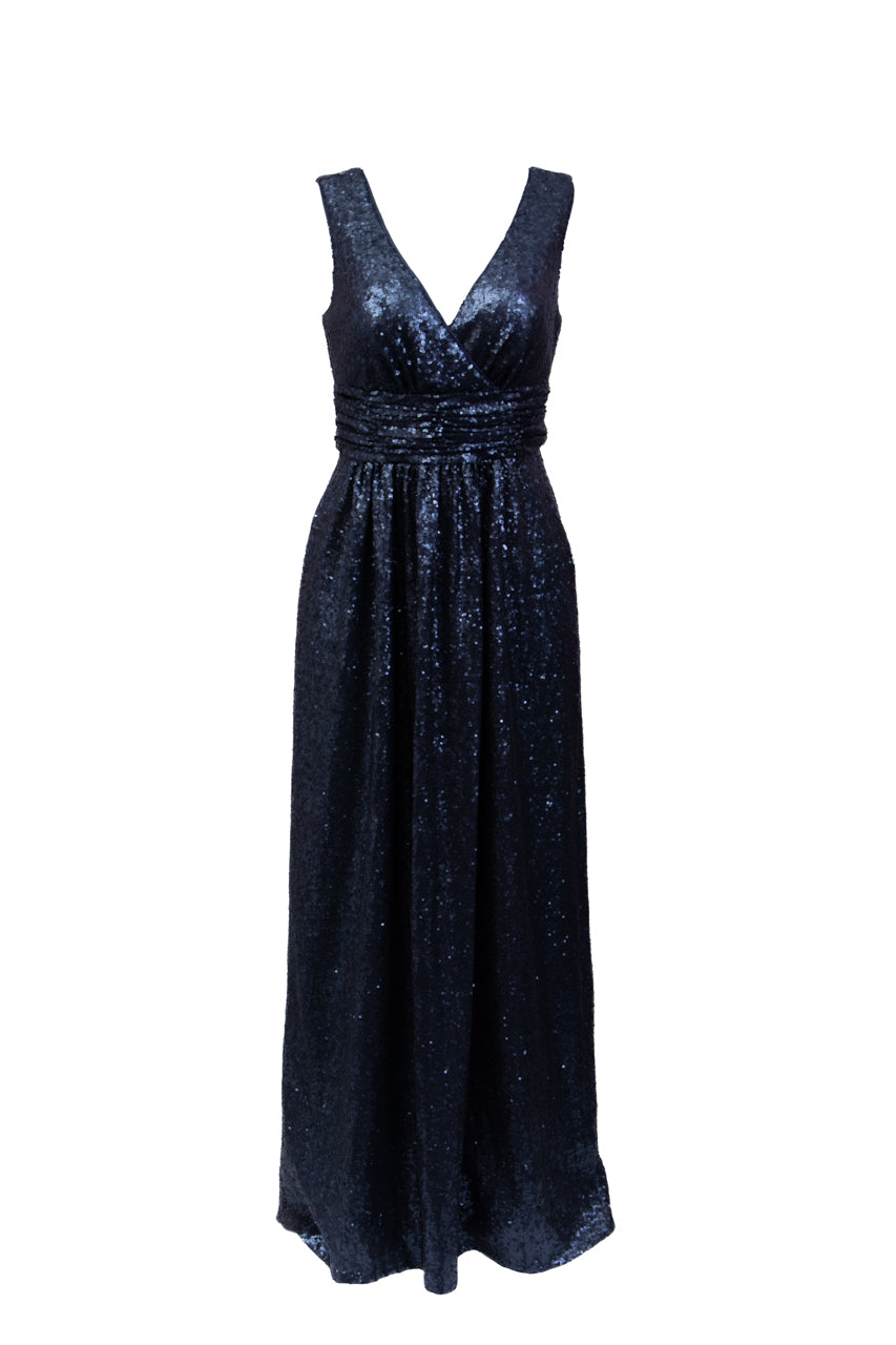 Gina Azul Marino con Lentejuelas