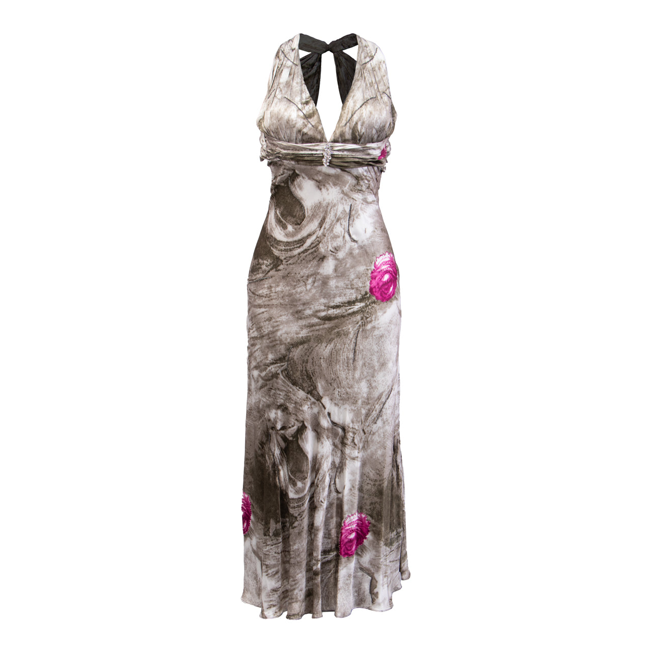 Monserrat Gris con Flores