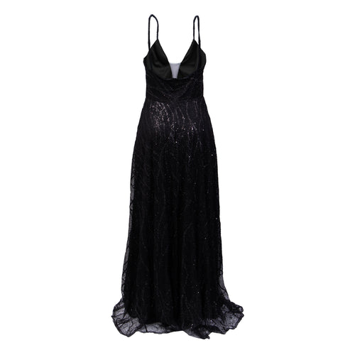 Alma Negro con Lentejuelas