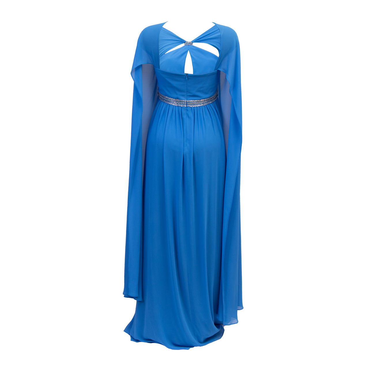 Elisa Azul Rey con Plateado