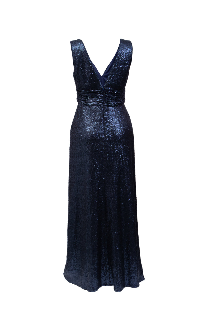 Gina Azul Marino con Lentejuelas