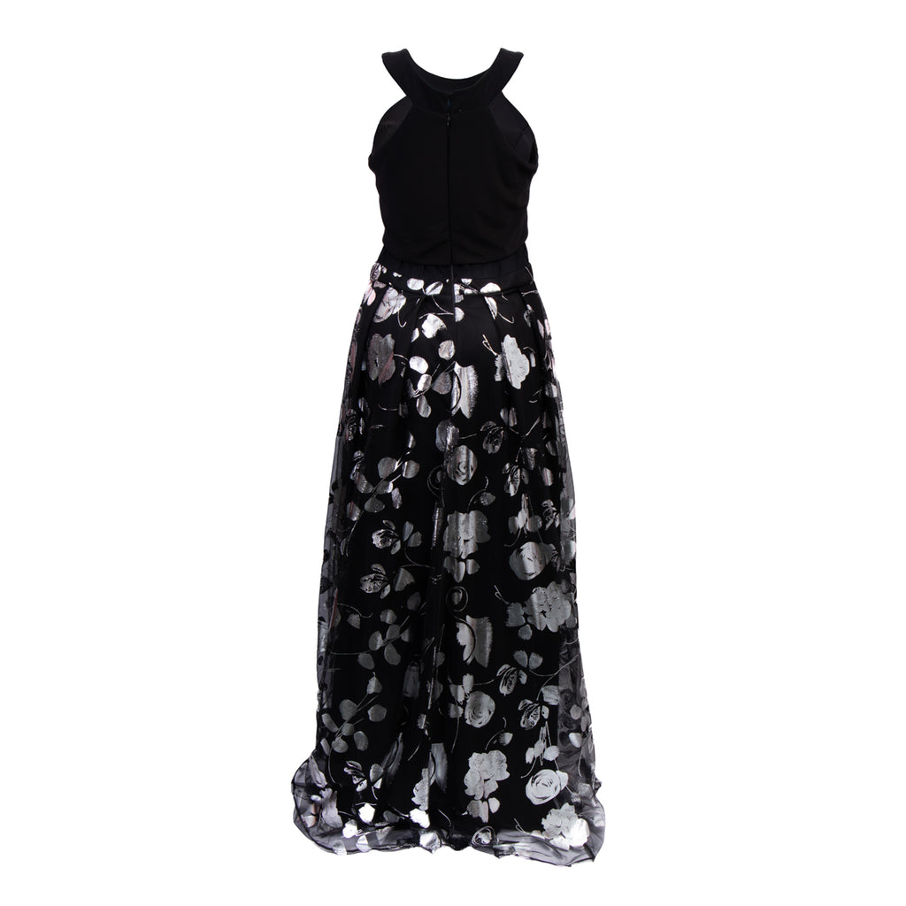 Stella Negro con Flores